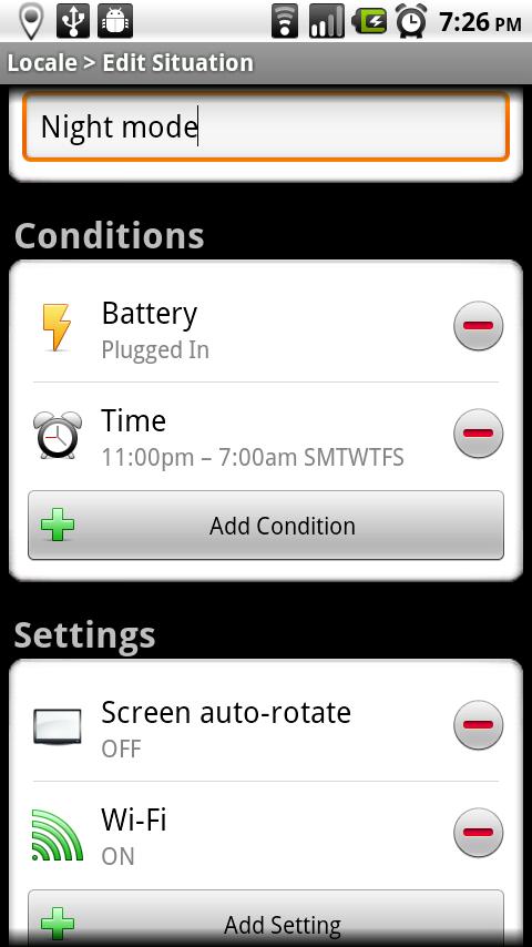 Locale Screen Auto-Rotate Plug Android Tools