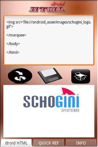 droid HTML Android Tools