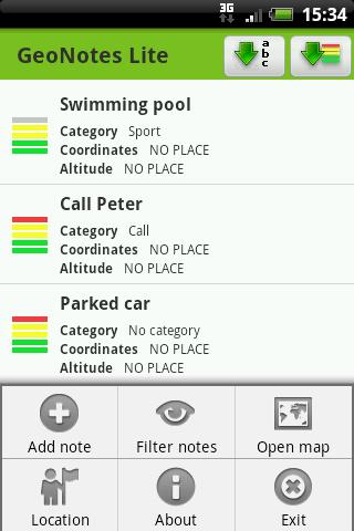 GeoNotes Lite Android Tools