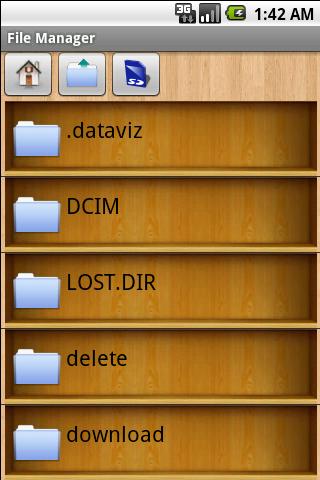 fileMan, cool file manager Android Tools