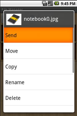 fileMan, cool file manager Android Tools