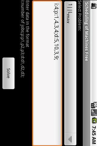 Scheduling of Machines Free Android Tools