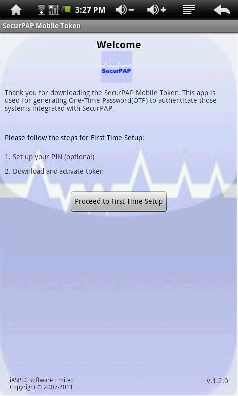 SecurPAP Mobile Token