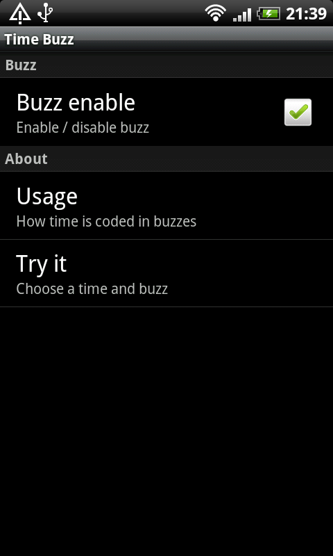 Time Buzz Android Tools