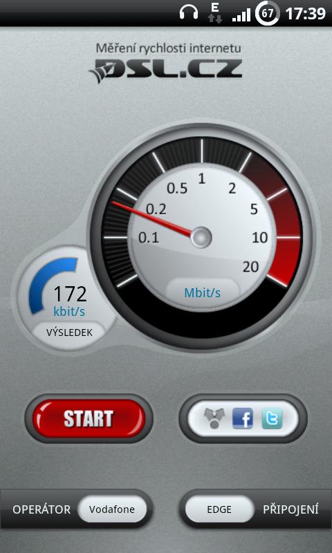 DSL.cz – Měření rychlosti Android Tools