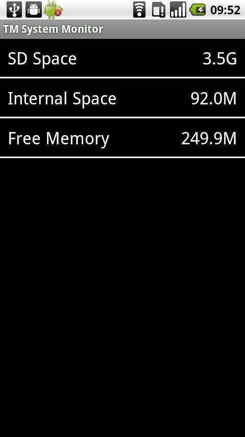 TM System Monitor Widget Android Tools