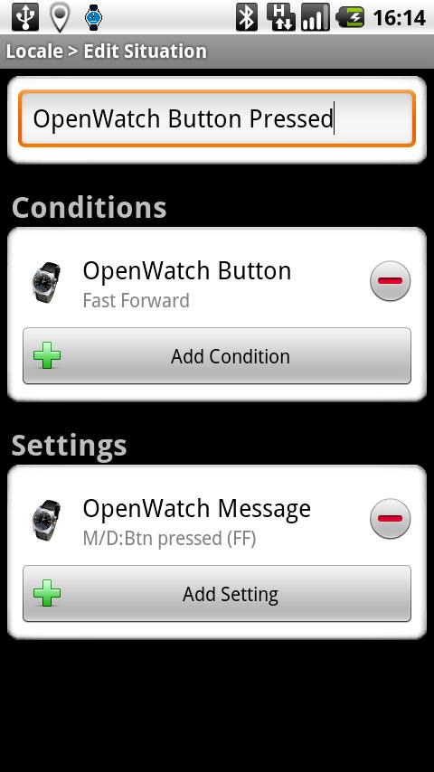 Locale OpenWatch BTN plug-in Android Tools