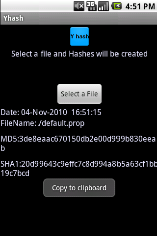 Yhash Android Tools
