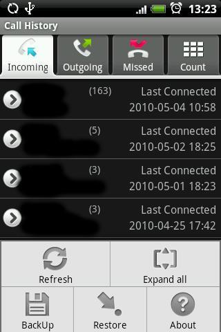 Call History ad free Android Tools