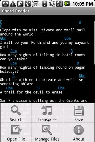 Chord Reader Android Tools