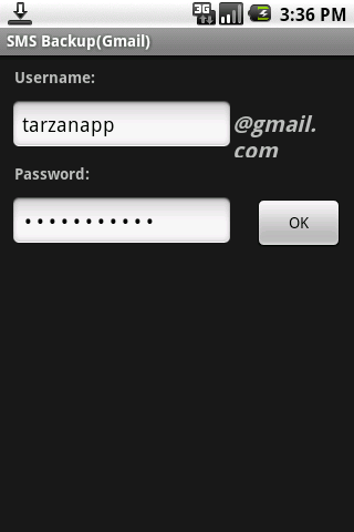 SMS Backup(Gmail) Android Tools