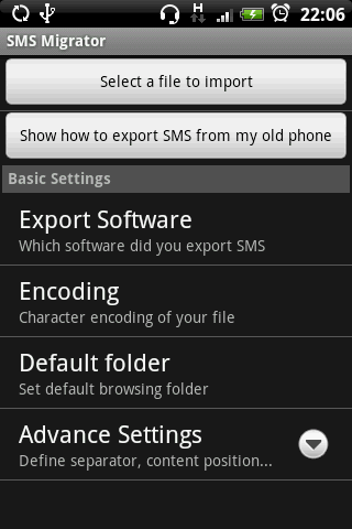 SMS Migrator Android Tools