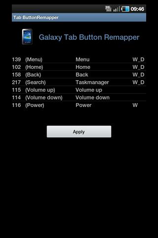 ButtonRemapper for Galaxy Tab