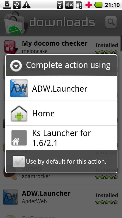 Home Switcher for Froyo Android Tools