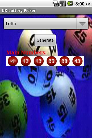 UK Lottery Picker Lite Android Tools