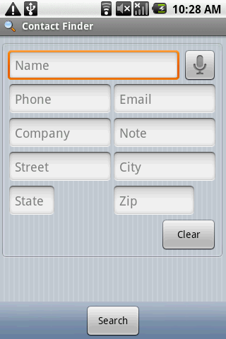 Contact Finder Trial Android Tools