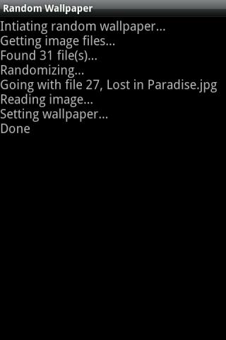 Random Wallpaper Button Android Tools