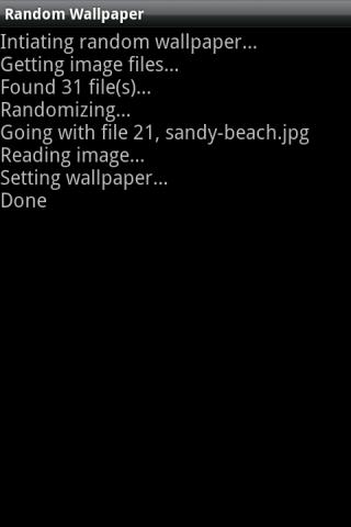 Random Wallpaper Button Android Tools