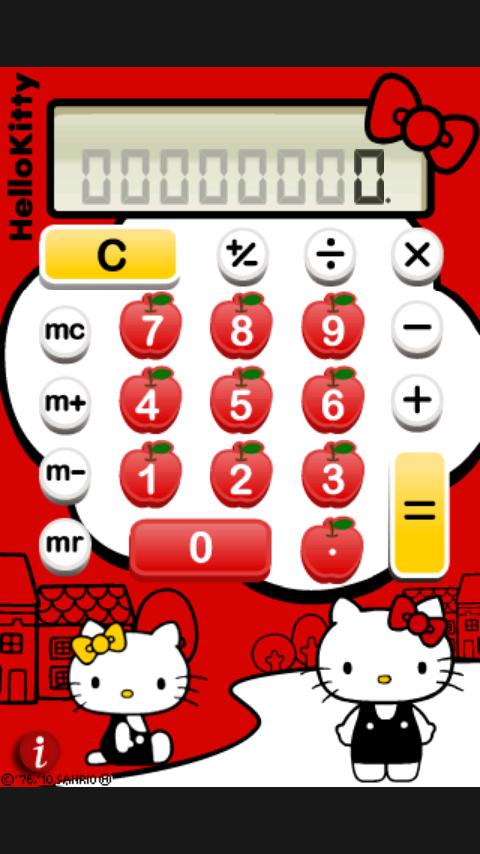 Hello Kitty Calculator Android Tools