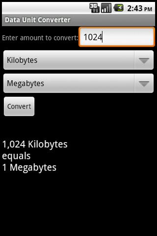 Data Unit Converter