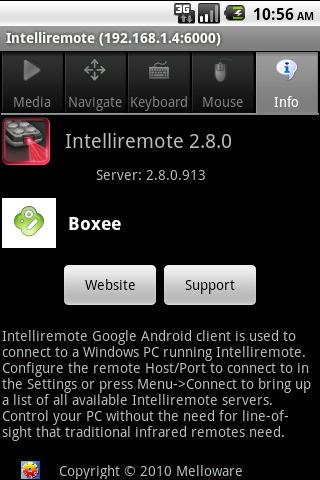Intelliremote Android Tools