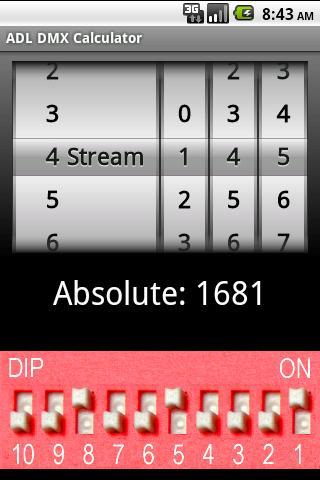 ADL DMX Calculator Android Tools