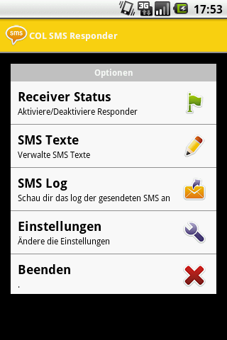 COL SMS Responder Android Tools