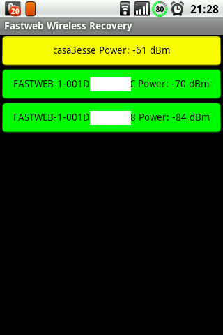 Fastweb Wireless Recovery