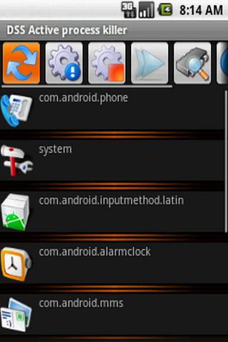DSS Active Process killer Android Tools