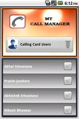 Call Manager Lite Android Tools