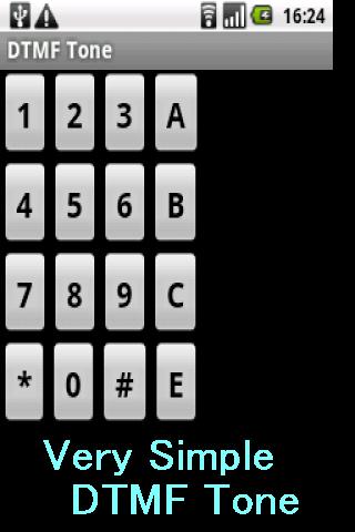 Very Simple DTMF Tone Android Tools