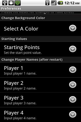 Game Score Keeper Android Tools