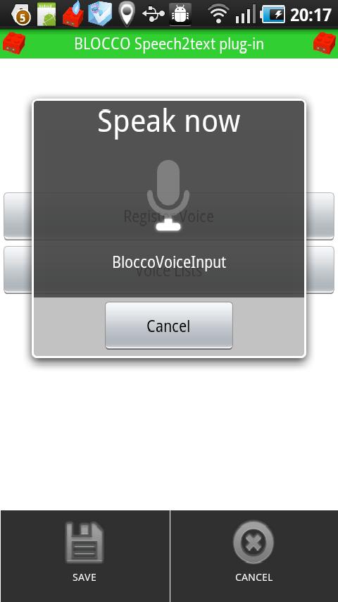 BLOCCO Speech2text Android Tools