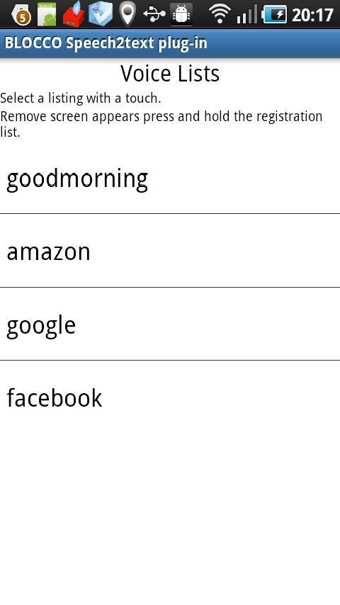 BLOCCO Speech2text Android Tools