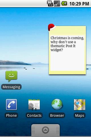 Winter Holidays PostIt HD Android Tools