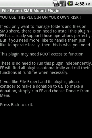 File Expert SMB Mount Plugin