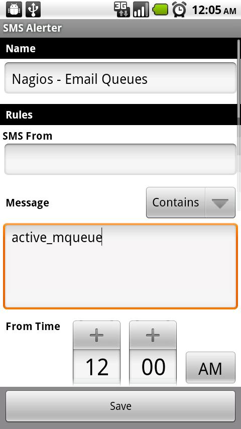 SMS Alerter Android Tools