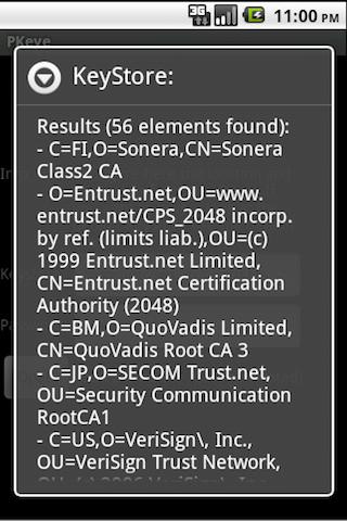 PKeye – Public Key Eye Android Tools