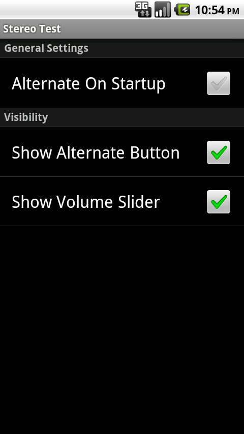Stereo Test Android Tools
