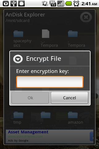AnDisk Encryption Android Tools