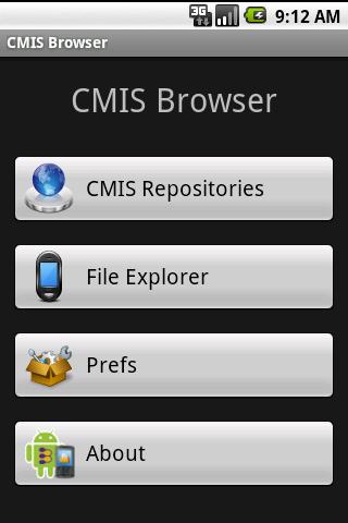 CMIS Browser Android Tools