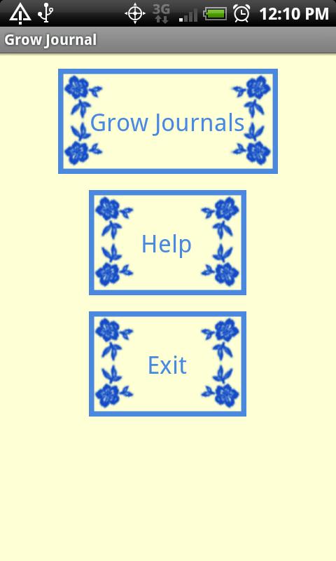 Grow Journal Demo