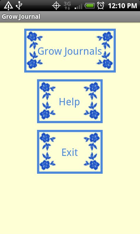 Grow Journal Demo Android Tools