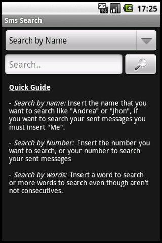 Sms Fast Search