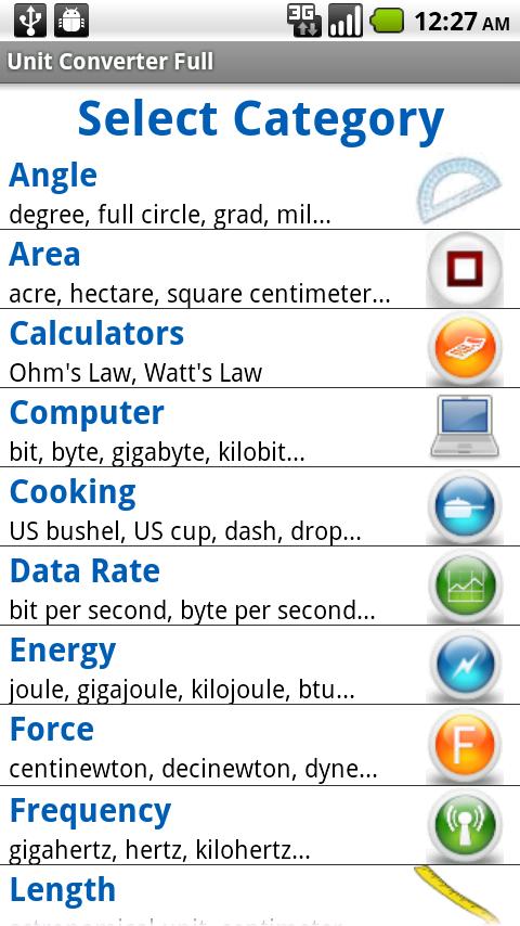 Unit Converter Full Android Tools