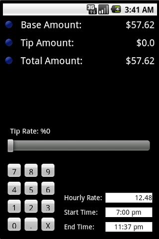 Hourly Rate Calculator Android Tools