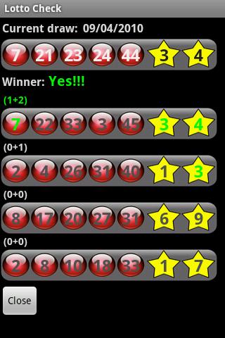 Lotto Check Lite -Euromillions Android Tools