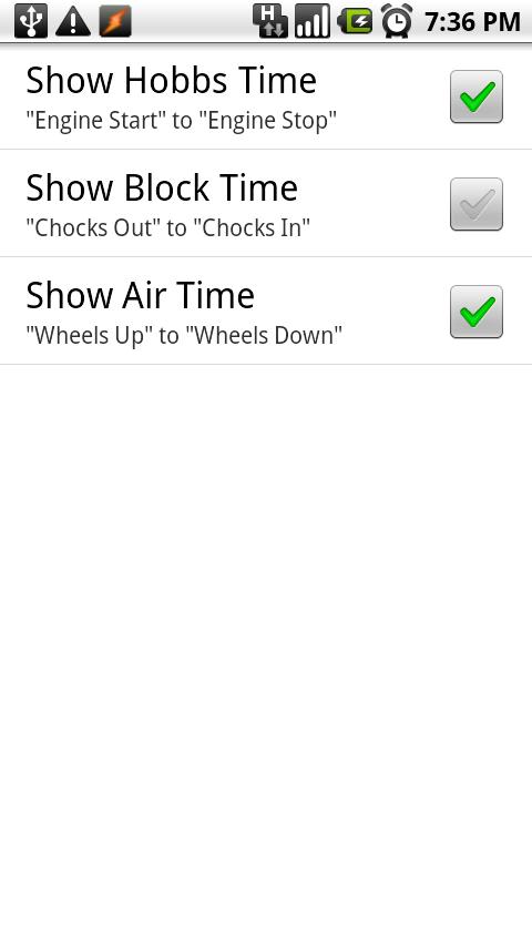 Flight Timer Lite Android Tools