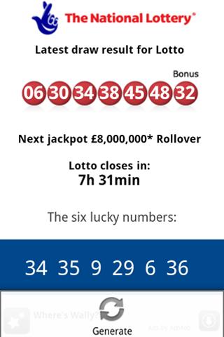 UK Lotto Android Tools