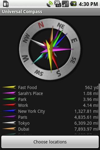 Universal Compass Android Tools